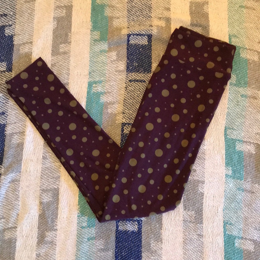 LuLaRoe Purple Leggings